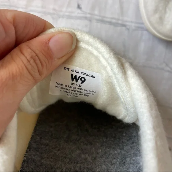 Allbirds Natural White Wool Runner Sneakers - Picture 5 of 6